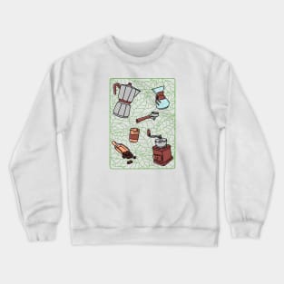 Coffee Time Crewneck Sweatshirt